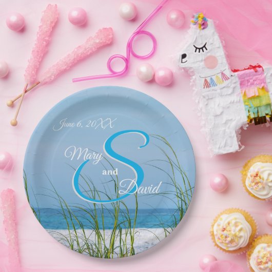 Lijn Zee haver in Bord van witzand-witwieden (Feest)