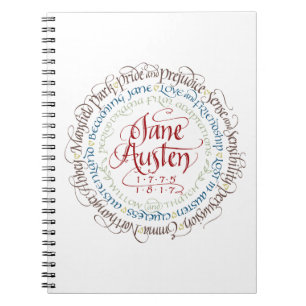 Lijnbaar notebook - Jane Austen Period Dramas Hoes Notitieboek