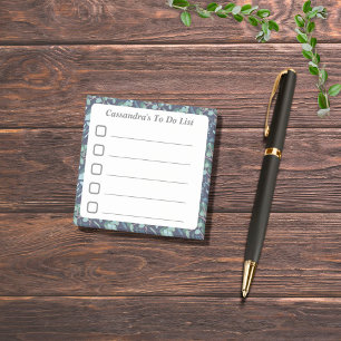 Lijnbaar voor het aanbieden van een blauwe Blauwgr Post-it® Notes