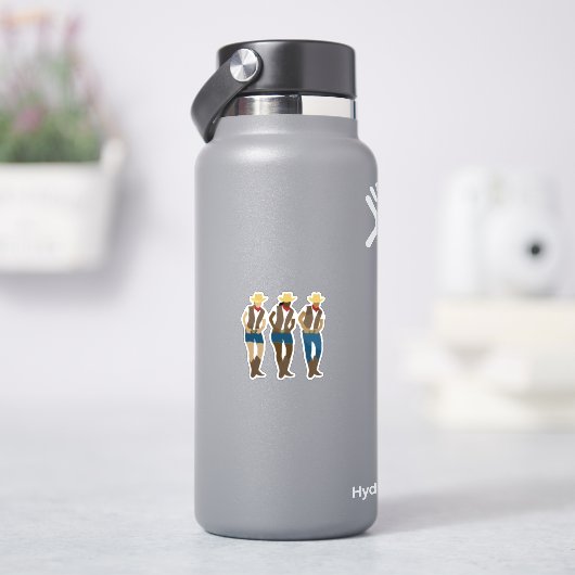 Lijndansers Sticker (HydroFlask)
