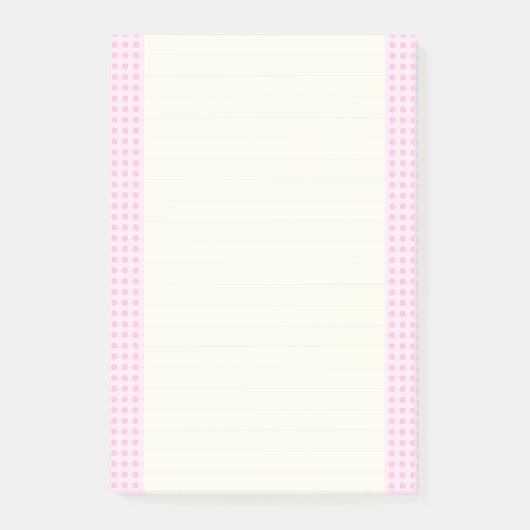 Lijnen en stippen post-it® notes (Voorkant)