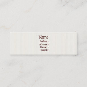 Lijnen Mini Visitekaartje