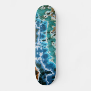 Lijnen Tie Dye Skateboard
