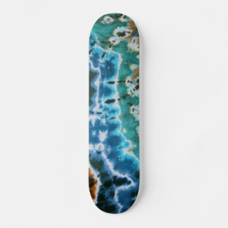 Lijnen Tie Dye Skateboard