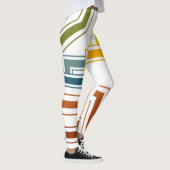 Lijnen uit de jaren zeventig leggings (Rechts)