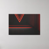 Lijnen van de toekomst canvas afdruk (Voorkant)