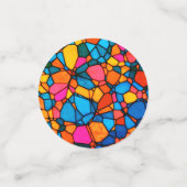 Lijnen van glas 3 confetti (Kleine voorkant)