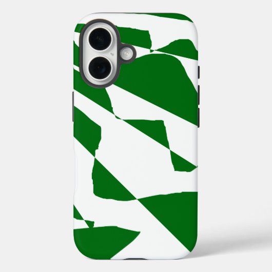 Lijnen van groen Case-Mate iPhone case (Achterkant)