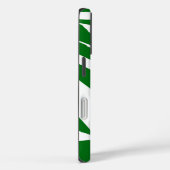 Lijnen van groen Case-Mate iPhone case (Achterkant / Rechts)