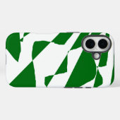 Lijnen van groen Case-Mate iPhone case (Achterkant (horizontaal))