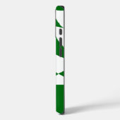 Lijnen van groen Case-Mate iPhone case (Achterkant / Links)