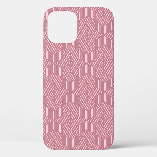 Lijngeometrie: moderne textuur Case-Mate iPhone case (Achterkant)