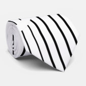 Lijnhexagons Stropdas (Opgerold)