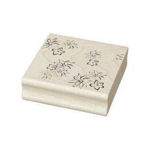 Lijnkunst, Catskills White, Fantasy Wood Art Stamp Rubberstempel