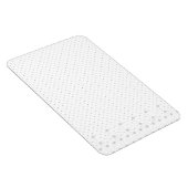 Lijnkunst, wit Lila Magneet (Rechterzijde)