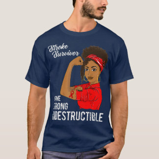Lijnoverlevendig onverwoestbaar waanierend bewustz t-shirt
