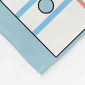 Lijnpapier voor laptops Voeg uw eigen schrijven to Fleece Deken (Hoek)