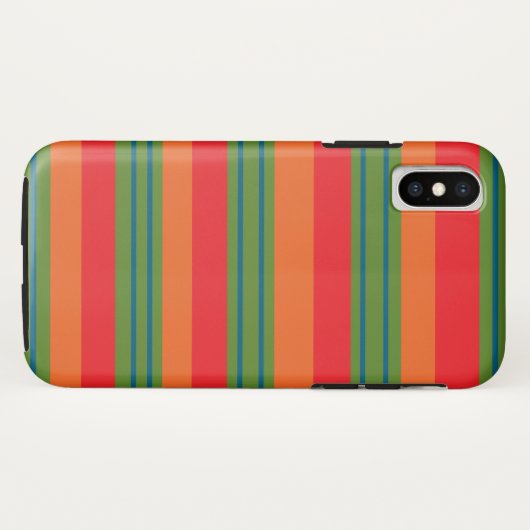  lijnpatroon Case-Mate iPhone case (Achterkant (horizontaal))
