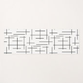 Lijnpatroon Yogamat (Voorkant (horizontaal))