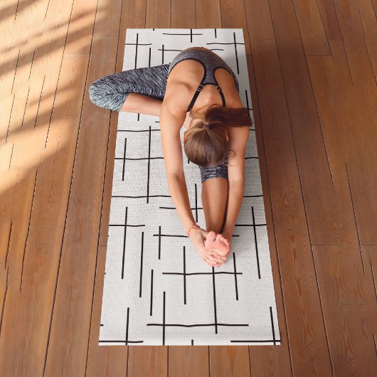 Lijnpatroon Yogamat