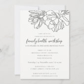 LIJNTEKENING WOESTIJN CACTI SUCCULENT WORKSHOP EVE KAART (Voorkant)