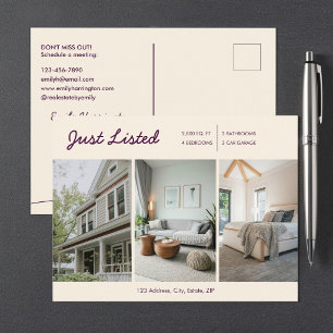 Lijntekeningen Onlangs te koop Plum Vastgoedmakela Briefkaart