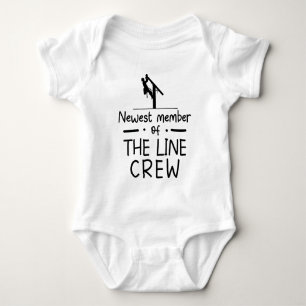 Lijnwerker Baby - Nieuwste lid van het lijnteam Romper