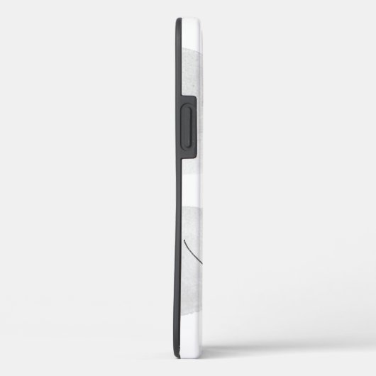 Lijnwerpvlakken grijs Case-Mate iPhone case (Achterkant / Rechts)