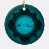  Lijst 60th Birthday gepersonaliseerd Ornament (Achterkant)