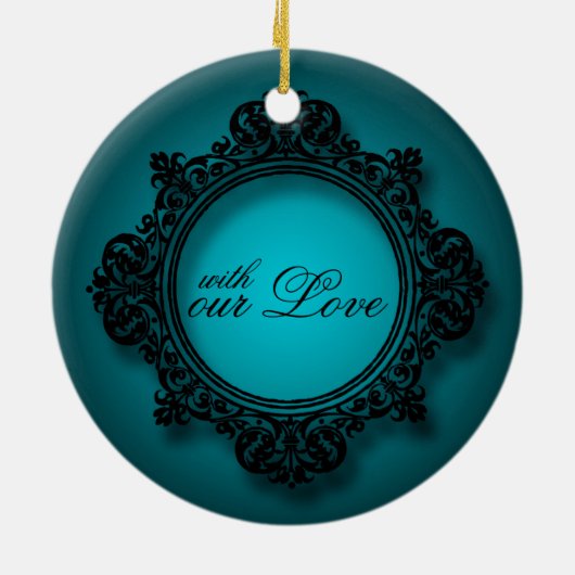 Lijst 90ste Verjaardag Gepersonaliseerd Ornament (Achterkant)