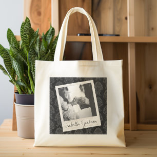 Lijst Aangepaste tekst voor het  Bigende installat Tote Bag