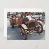 Lijst Antiek auto Briefkaart (Voorkant / Achterkant)