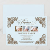  LIJST  | BAPTISME-INVITATIE KAART (Voorkant / Achterkant)