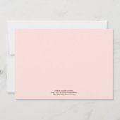  LIJST  | BAPTISME-INVITATIE KAART (Achterkant)