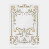 Lijst Bohemian WELKOM Bruiloft Acryl Bord (Voorkant)