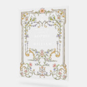 Lijst Bohemian WELKOM Bruiloft Acryl Bord (Hoek)