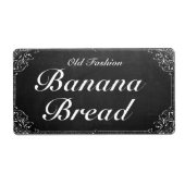 Lijst Chalkboardlabel Etiket (Voorkant)