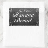    Lijst Chalkboardlabel Rechthoekige Sticker (Tas)