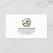 Lijst Creative Construction Tools Visitekaartje (Achterkant)