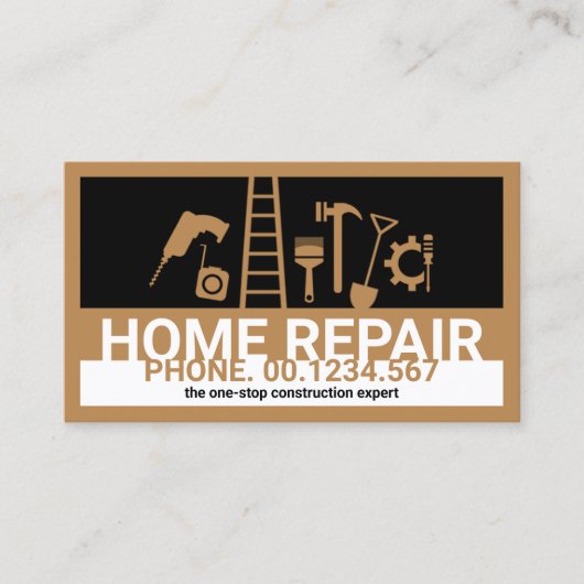 Lijst Creative Construction Tools Visitekaartje (Voorkant)