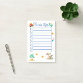 Lijst doen: strand post-it® notes (Kantoor)