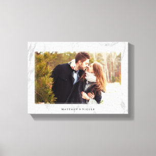 Lijst Elegant Marble Texture Canvas Afdruk