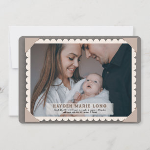 Lijst Foto geboorteaankondiging Aankondiging