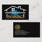 Lijst Handyman Tools bouwen Visitekaartje (Voorkant / Achterkant)