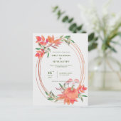 lijst herfst springt feest briefkaart (Staand voorkant)