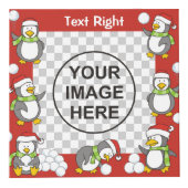 Lijst kerstpinguïns (Rechts)