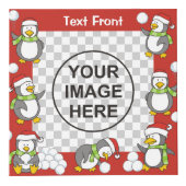 Lijst kerstpinguïns (Voorkant)
