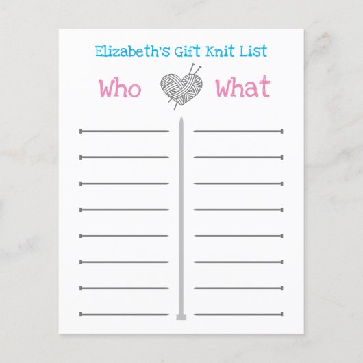 Lijst met aangepaste cadeaukit (Voorkant)