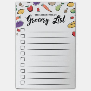 Lijst met gedopte checkbox-kernen post-it® notes