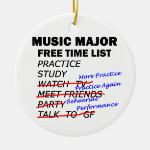 Lijst met gratis muziekbestanden keramisch ornament